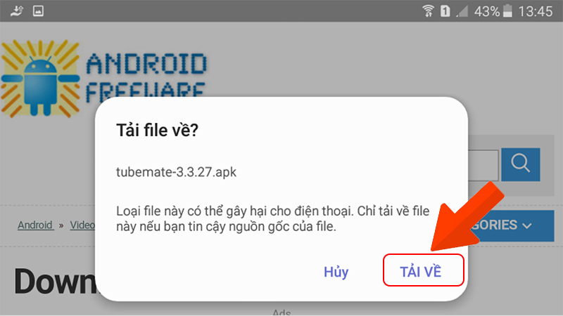 Chọn tải về